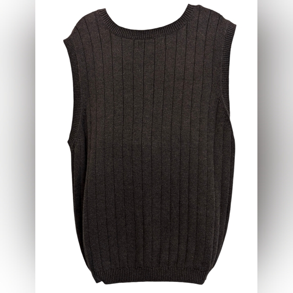 Roundtree & Yorke gray sweater vest xl - Picture 2 of 4
